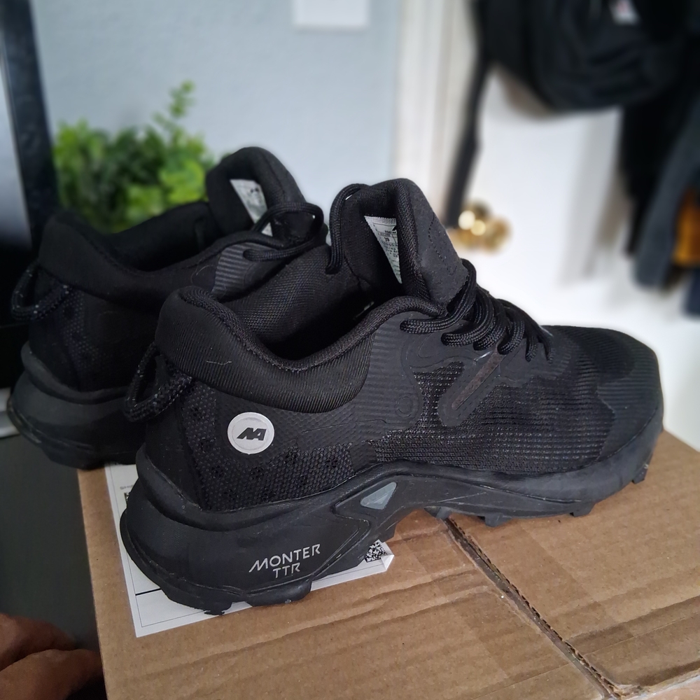 New Athletic Monter Tr. Black Men's Shoes